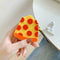 Unique Pizza Pattern Protective Case Shockproof Silicone Cover for Airpods 1/2