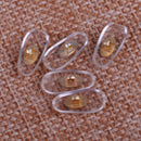 20 Pairs Silicone Nose Pads Screw On fr Glasses Sunglasses Eyeglasses Spectacle