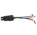 5X 12V DC 40A 5Pin Relay Automotive Car Auto Truck Van Connectors  w/Wire Socket