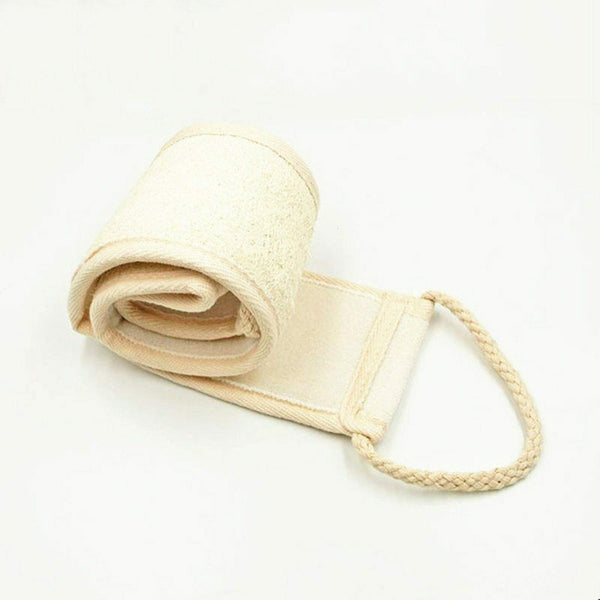 Loofah Luffa Body Scrub Thai Natural Sponge Glove Washer Shower Spa Fu HPF
