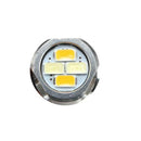 2x 3157 Dual-Color Switchback 22SMD 5630 LED Bulbs Car Turn Signal Light
