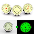 Auto Car Dashboard Decoration Ornaments Luminous Clock Thermometer Hyg3C