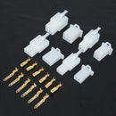 40 Set Practical Auto Electrical 2 3 4 6 Pin 2.8 mm Wire Terminal Connector T1E7