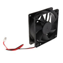 80mm Case Fan 12V DC PC CPU Computer Cooling Fan 2Wire 2Pin 8025 Black
