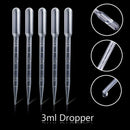 8 Pcs Clear Jewelry Silicone Molds And 5 Pcs Plastic Droppers, Jewelry Resi