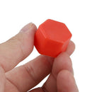 New Arrival 20 Units 19mm Silicone Car Wheel Rims External Screws Nuts Scre