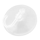 4 Pieces 50mm Diameter House Bathroom PVC Blue Clear Plastic Suction Cup Ho W1Y7