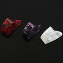 3 x Plastic fingers inch guitar plectrum