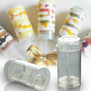 40 x Push Tube Cake Bucket Round DIY Baking Supplies Mold Food New Use