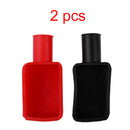 2 Pcs Car Battery Positive and Negative Protective Covers, Rubber Sleeves,  J5R2