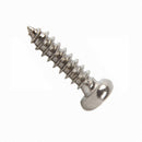 60Pcs M2 * 4-12mm Phillips Pan Head Self Tapping Screws Kit Ni-Plated Steel