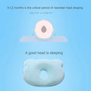 Newborn Baby Pillow Prevent Flat Head Nursing Pillow Sleep Support (Blue) A
