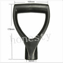 Black Diameter Replacement Plastic Top D Handle Garden Dig For Spade Fork Shovel