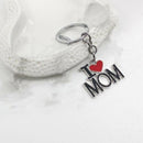 Bags Keychain I Love Mom Keychain for Mother's Day Gifts and Birthday Gift