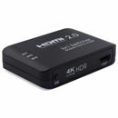 3x1 HDMI Switch Switcher 4K 60Hz 4:4:4 UHD HDR HDCP 2.2 CEC 18Gbps Ultra Sl