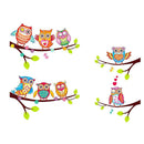 Self-adhesive Waterproof Bird Window Wall Stickers Bedroom Classroom Decor A