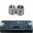 Pair Car Battery Terminal Converters Post Adaptors Sleeves Set 1 x POS + 1 x NEG