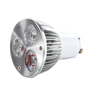 GU10 3W 3 LED high power spot light bulb lamp light DC 12V Warm White