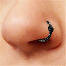 Mixed 8pcs Rhinestone Ear Lip Nose Ring Hoop Bone Bar Pin Piercing Body Jewelry
