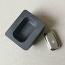 Black Crucible Graphite Ingot Melting Metal Bar Mold Casting Refining T