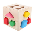13Hole Kids Educational Shape Box Intelligence Develomental Toys Blocks