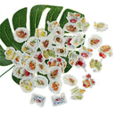 46pcs Delicious Food Paper Sealing Stickers Scrapbooking DIY Diary Album LabelES