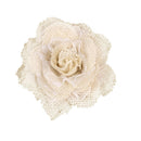 5 Packs Burlap Flowers Set,Lace Burlap Ribbon Rolls,Handmade Burlap Flowers and