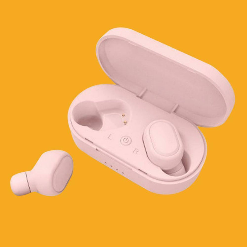 A6S TWS Wireless Bluetooth Earphones Stereo Handsfree Microphone In-Ear Earbuds