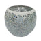 2x Colorful Mosaic Glass Candle Holder Votive Tea Light Holder Succulent Pot
