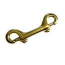 Double Ended Brass Trigger Clip Hook Snap Luggage Bag Strap Pet Collar 3.5"