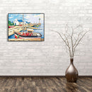 5D DIY Full Drill Diamond Painting Boat Cross Stitch Embroidery Mosaic Kit