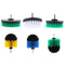 6 Pieces Drill Brush Attachment Power Scrub Drill Brush Plastic Multisizes