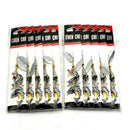 1 Pcs Metal Fishing Bait Metal*Spinner Shine Lures with Hook Fishing Gears ME