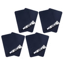 4 Sets Inflatable Boat Repair Kits Kayaking 2 PVC Patches Glue Accessaries