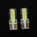 4 X W5W 168 T10 3W Shows Wide Light Silicone License Plate Reading Lamp