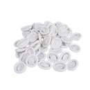 50Pcs Disposable latex rubber finger cots sets fingertips protector gloves-ME