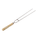 6 Pcs Barbecue Tools Stainless Steel Grill U Shape Fork Outdoor Cooking Meat Set