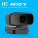 720P Webcam Built-in Mic Auto Focus Live Streaming Video USB Plug N Play Web Cam