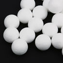 200X 20mm 25mm Solid Polystyrene Foam Balls Craft Sphere Decoration Kids DIY
