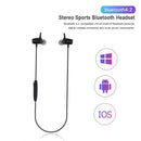 W1 Magnetic Bluetooth In-ear Earphone Stereo Earbuds Headset w/ Microphone