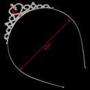 Crystal Tiara Hairband Kid Girl Bridal Princess Prom Crown Headband Hair Jewe BX
