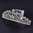 New Bride Wedding Rhinestone Heart-shaped Comb  Crown Tiara Wedding Accessor OZ