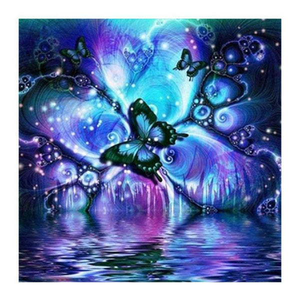 Butterfly Embroidery 5D DIY Full Drill Diamond Painting Cross Stitch Mosaic