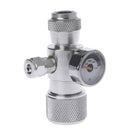 CO2 Pressure Gauge m22-14 JIS Regulator Manometer Over 1500PSI Cylinder Reducer