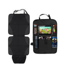 Car Seat Protector + Kick Mats Auto Backseat Protector Car Seat Cover For B C2Z6