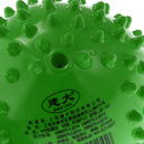 4 Inch Green Color Inflated Knobby Bouncy Ball Explosion-proof Kids Baby's