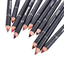 12X Lip Pencils Matte Lipliner Pencil Waterproof Makeup Lips Matte Cosmetics Set