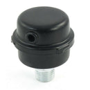 Compressor 20 mm diameter male screw intake silencer air, black