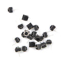 20pcs 2 pins Middle Feet 6*6*5mm Switch Tactile Push Button Switches lj