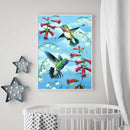 5D DIY Full Drill Diamond Painting Spiritual Bird Cross Stitch (B1045)